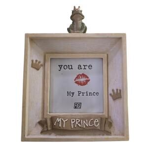 My Prince Frog Photo Frame 7in X 6in Toad Love picture frame